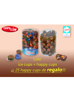 LOTE CAPSULAS CHOCOLATE + HAPPY CUPS nue